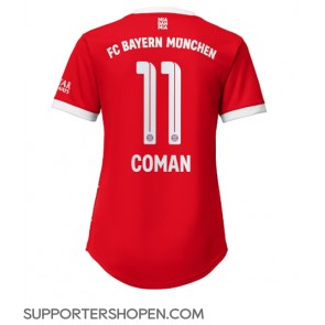 Bayern Munich Kingsley Coman #11 Hemma Matchtröja Dam 2022-23 Kortärmad